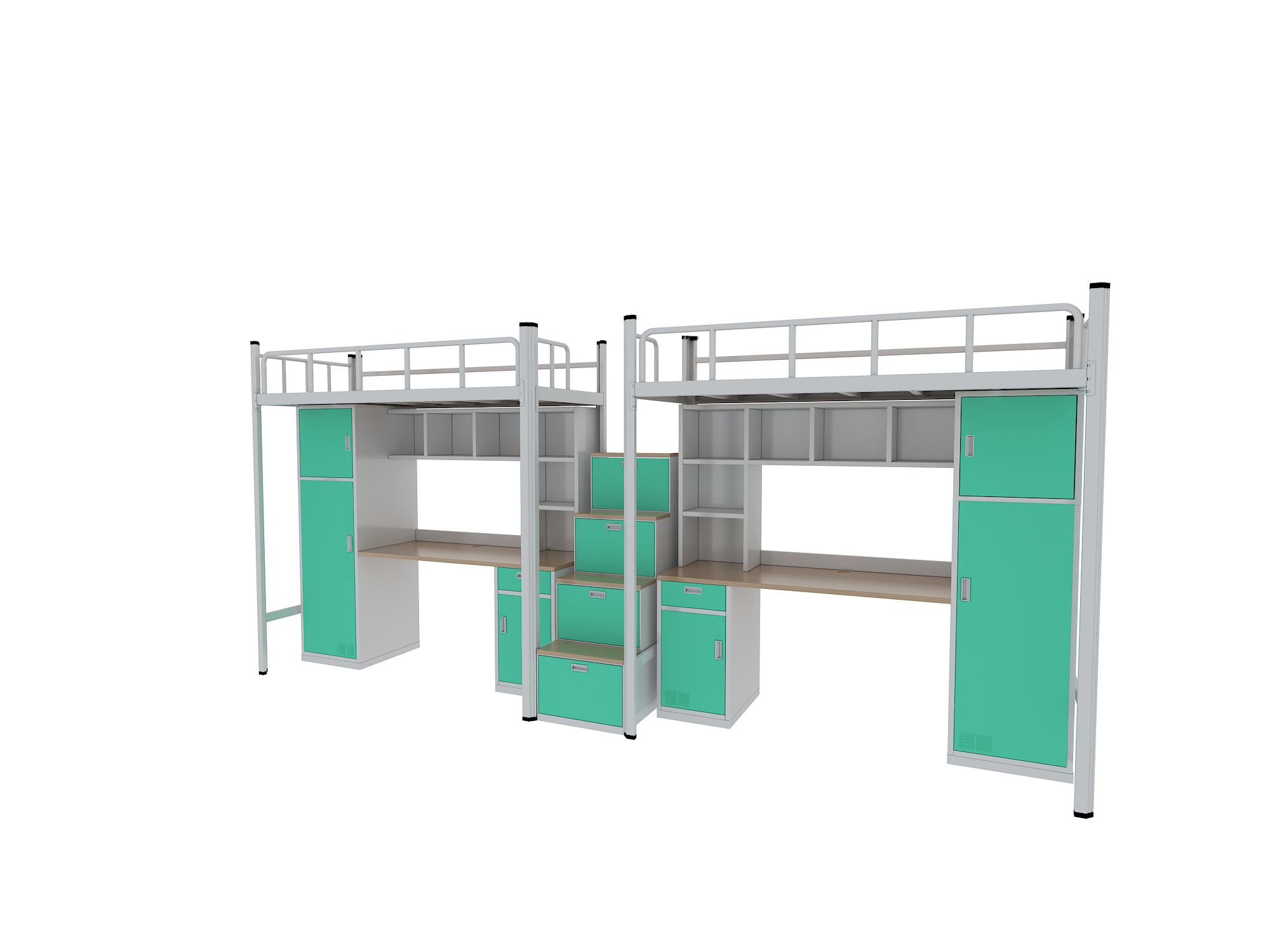 便宜的雙層鐵架床是什么樣子？