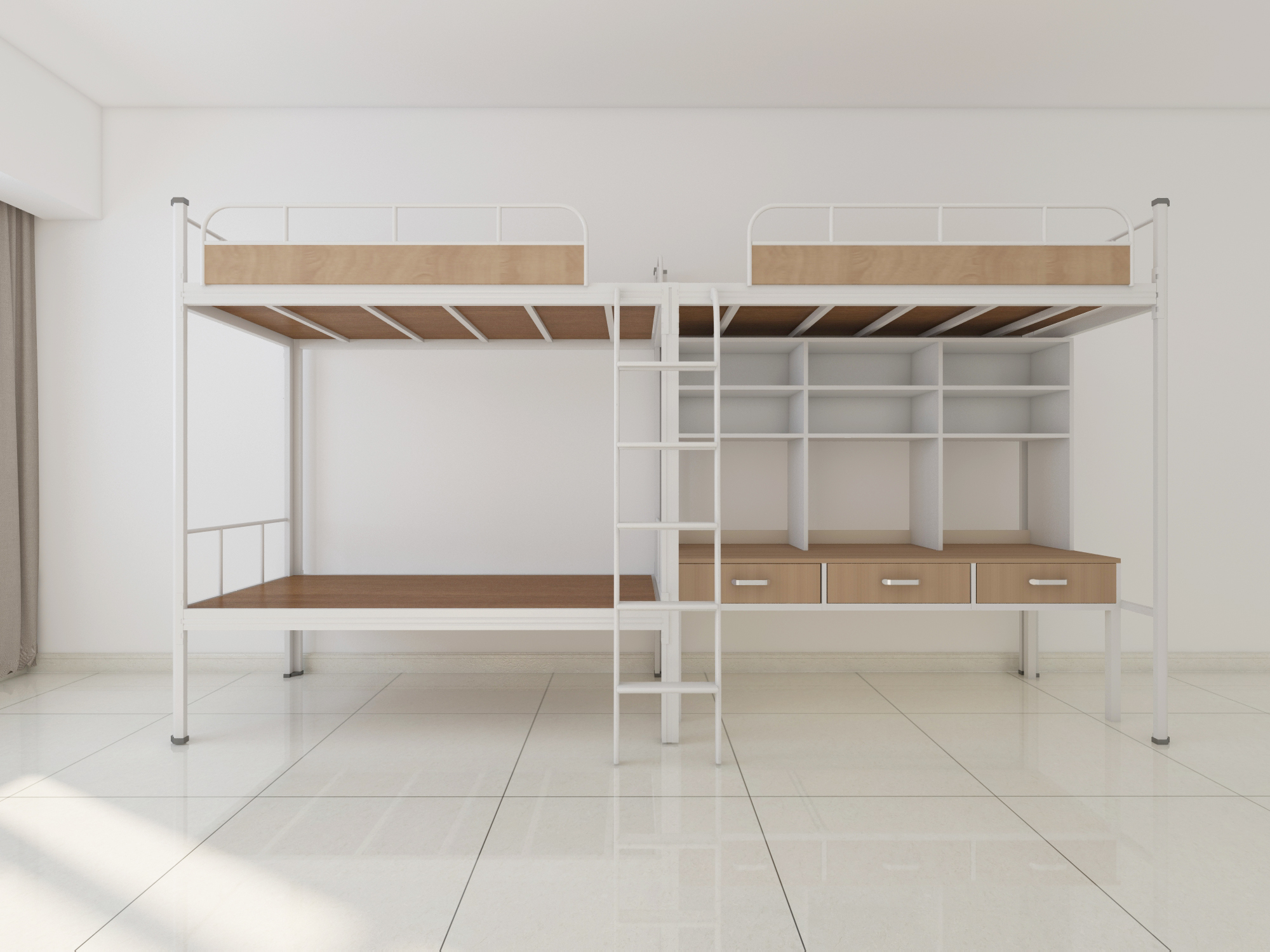 你小時(shí)候睡過雙層鐵床嗎？