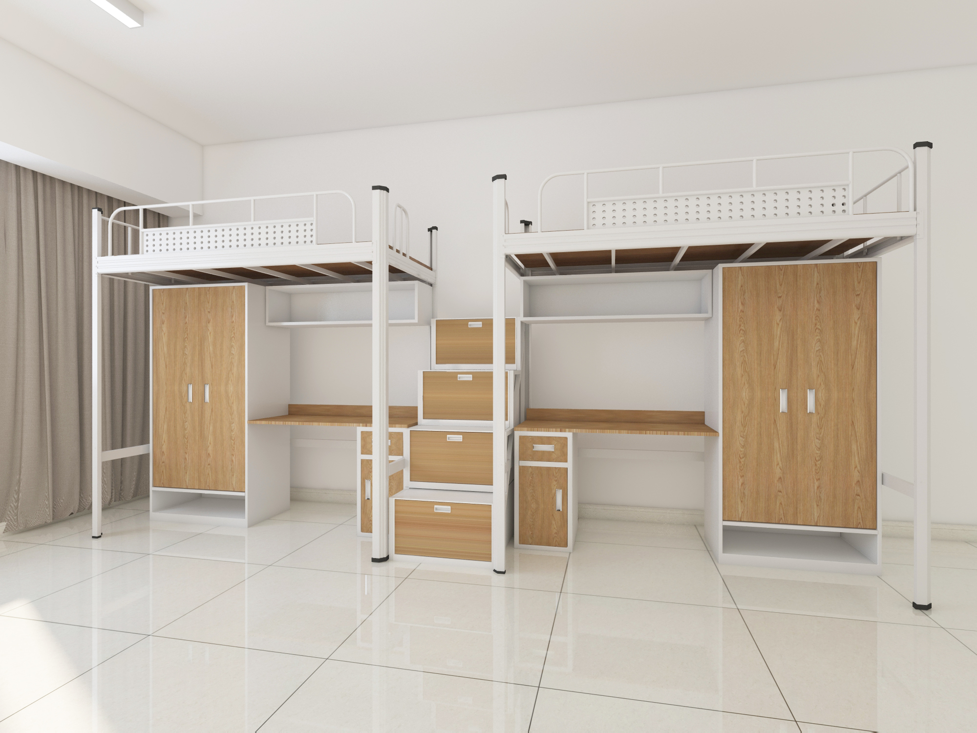 學(xué)校學(xué)生宿舍公寓床的尺寸及功能