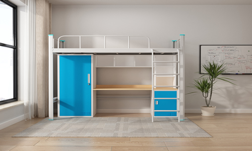 雙層鐵床上下床是什么款式？